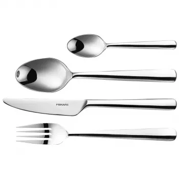 Besteckset Fiskars 1002958 — 16-teiliges Edelstahl-Set, matt