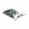 DeLOCK PCI Express x4 Karte auf 2 x externe USB 10 Gbit/s Typ-A Buchse Low Profile