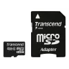 Flash Memory Transcend 4GB MicroSDHC Class 10 mit Adapter