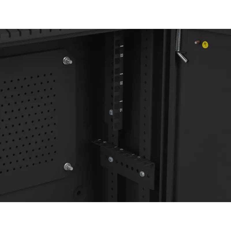 Wandmontierter Rack Lanberg WAF1-5203-04-00B 4U Schwarz