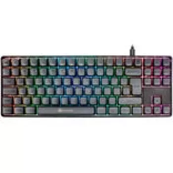 GAMIAC TKL90G Gaming-Tastatur, Kailh Rot grau
