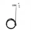 DICOTA D31713 Kabelschloss Schwarz 2 m