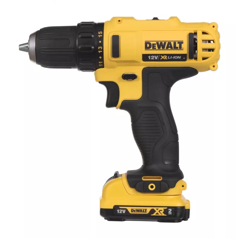 DeWALT DCD Schlüsselloser 10,8V Akku-Bohrschrauber Li-Ion, Eurostecker
