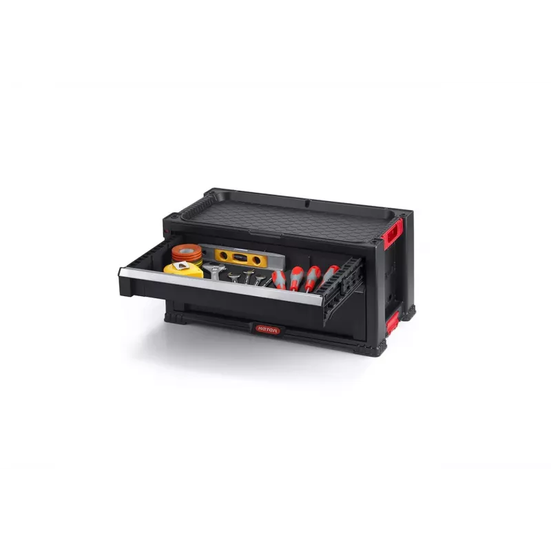 Keter 237786 mobiler Werkzeugwagen mit 6 Schubladen