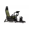 Cockpitsitz von Next Level Racing Flight Simulator Boeing Military 396055 — spezieller Flugsimulationssitz, kompatibel mit Steuerhörnern und Pedalen