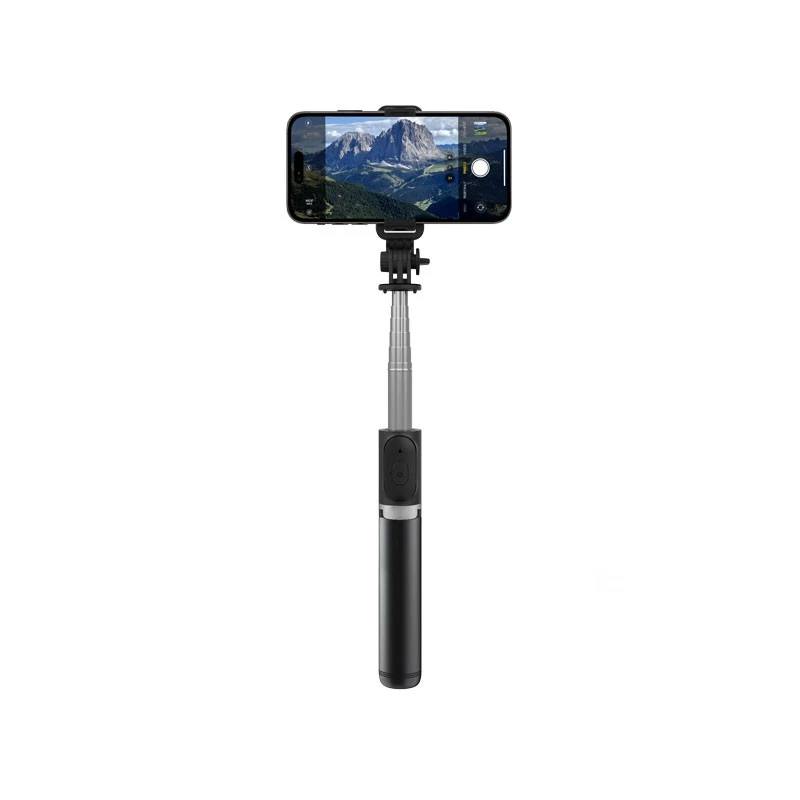 SelfieGo Kompakter Selfie-Stick Bluetooth-Stativ (20-101 cm) Crong CRGSGL1B