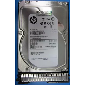 Hewlett Packard Enterprise 702661-001 Interne Festplatte 3,5 Zoll 2000 GB SATA (702661-001)