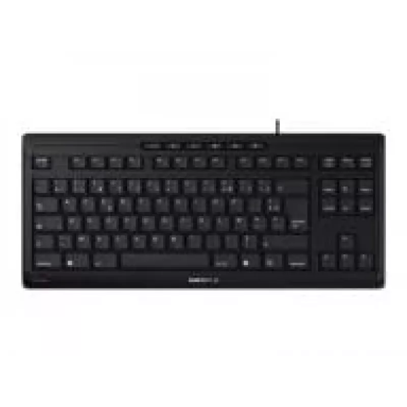 CHERRY STREAM TKL Tastatur Universal USB QWERTZ Schweizer Schwarz