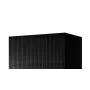 Kleiderschrank cama meble PAFOS 2D BASE 90×55,5×45 cm Schwarz matt, 2-türiger Rahmen