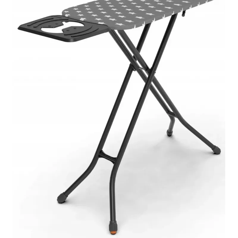 BÜGELBRETT 120x38cm PROMIS PKD50 STAR stabil mit höhenverstellbarer Stabilität