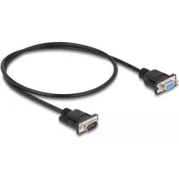 VGA-Kabel DeLOCK 86886 0,5m D-Sub Schwarz