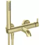 Badewannenarmatur mit Brausegarnitur