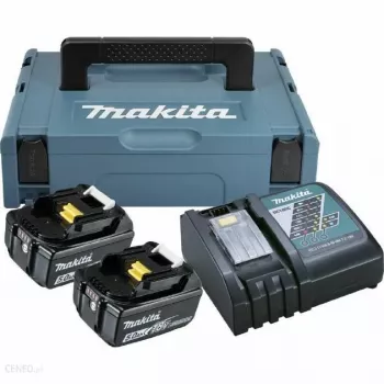 MAKITA STROMVERSORGUNGS-KIT 18V 2x5,0Ah (BL1850Bx2+DC18RC) MAKPAC