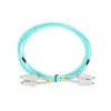 Glasfaser-Patchkabel Extralink SC/APC–SC/APC, Multimode OM3, Duplex, 3 mm Mantel, 5 m