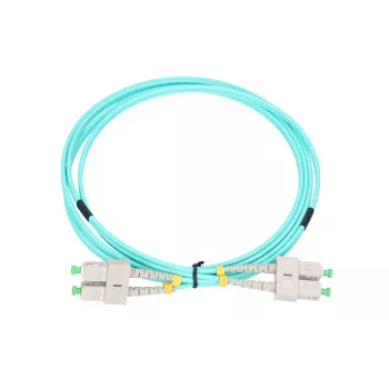 Glasfaser-Patchkabel Extralink SC/APC–SC/APC, Multimode OM3, Duplex, 3 mm Mantel, 5 m