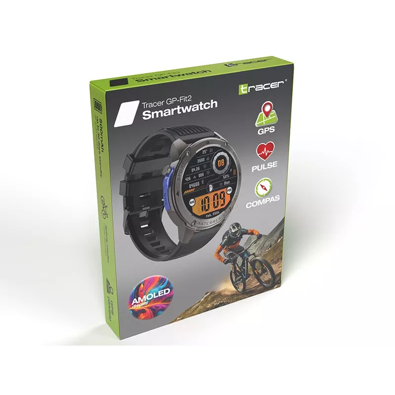 Tracer 47639 GP-Fit2 Smartwatch Schwarz
