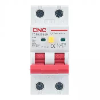 Fehlerstrom-Schutzschalter HiSmart NV821914 63A 30mA