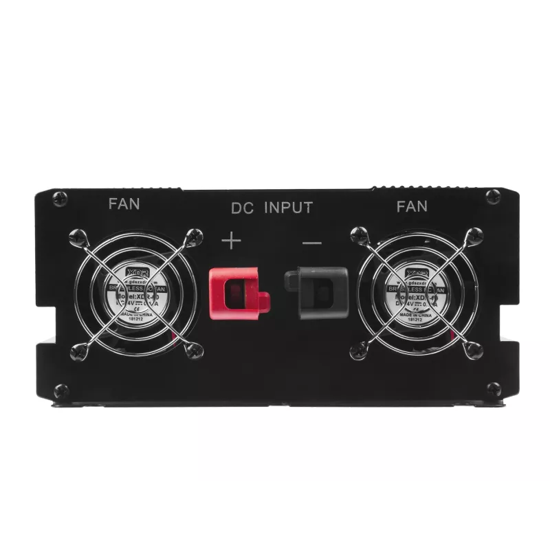 Auto-Wechselrichter Grün Cell INV21 6000 W, 24V DC-AC, 230V Ausgang, 2x USB PD, aktive Kühlung, abnehmbare DC-Steckverbinder, schwarz