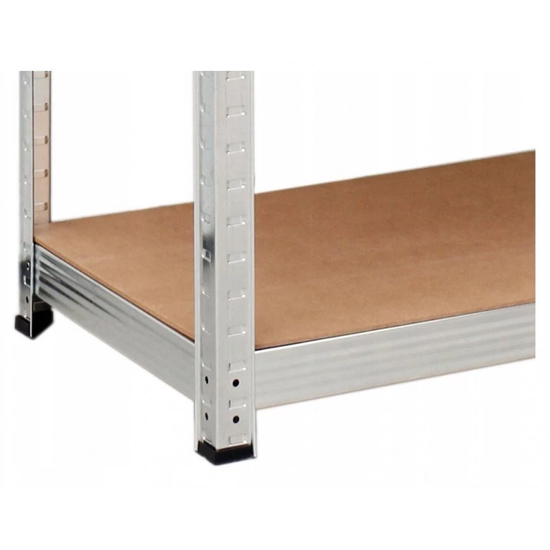 Topeshop Aufbewahrungsregal G9030 Gartenwerkzeug-Aufbewahrungsregal, freistehend, verzinkter Stahl, MDF