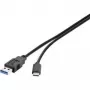 USB-Kabel Renkforce USB Typ A auf USB-C 3.1 1,8 m