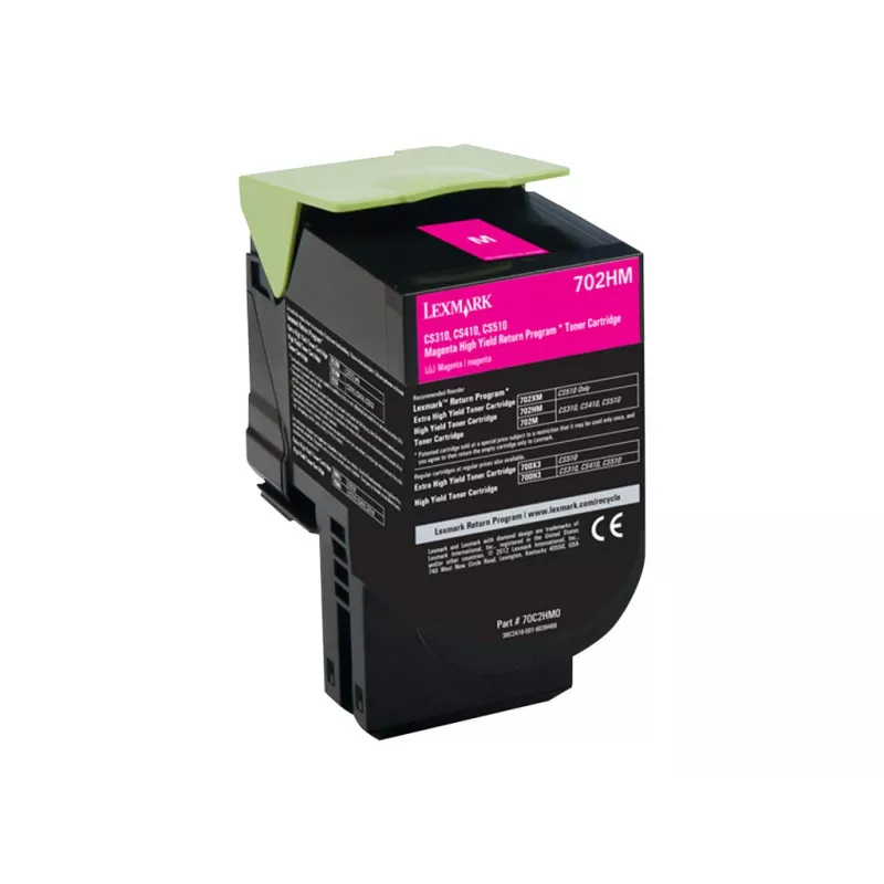 Tonerkartusche Lexmark 702HM Magenta 3000 Seiten