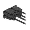 Serielles Kabel RS-232 DeLOCK 87308 0,5 m Buchse zu Buchse