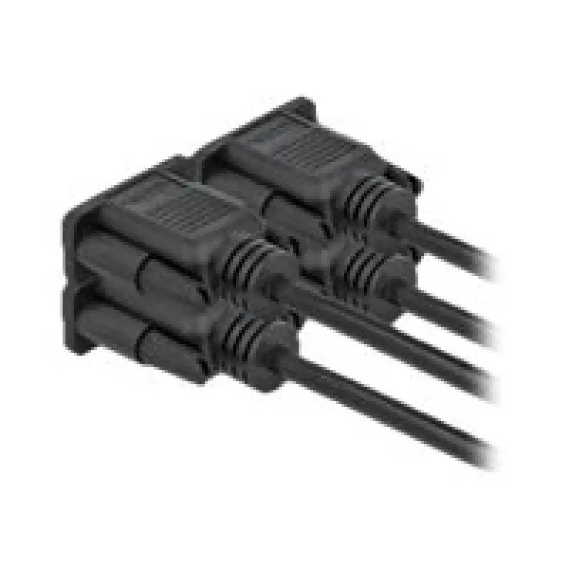 Serielles Kabel RS-232 DeLOCK 87308 0,5 m Buchse zu Buchse