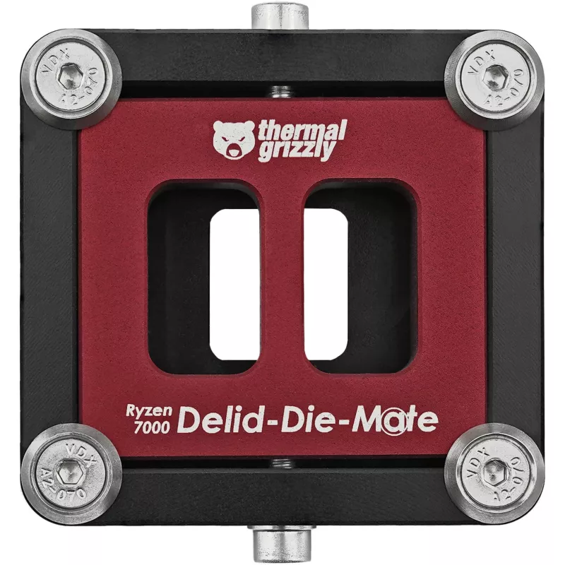 Thermal Grizzly | Ryzen 7000 Delid-Die-Mate | Schwarz/Rot | N/A