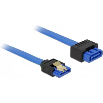 SATA-Kabel DeLOCK 84972 0,3 m SATA 7-polig Schwarz Blau