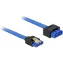 SATA-Kabel DeLOCK 84972 0,3 m SATA 7-polig Schwarz Blau