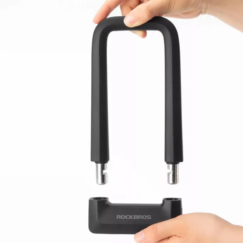 Rockbros RKS626-BKU-lock Fahrradschloss, schwarz
