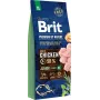 Trockenfutter für Hunde Brit Premium by Nature Junior XL 15 kg — Huhn, 31 % Protein, 16 % Fett, für große Rassen (40–60 kg)