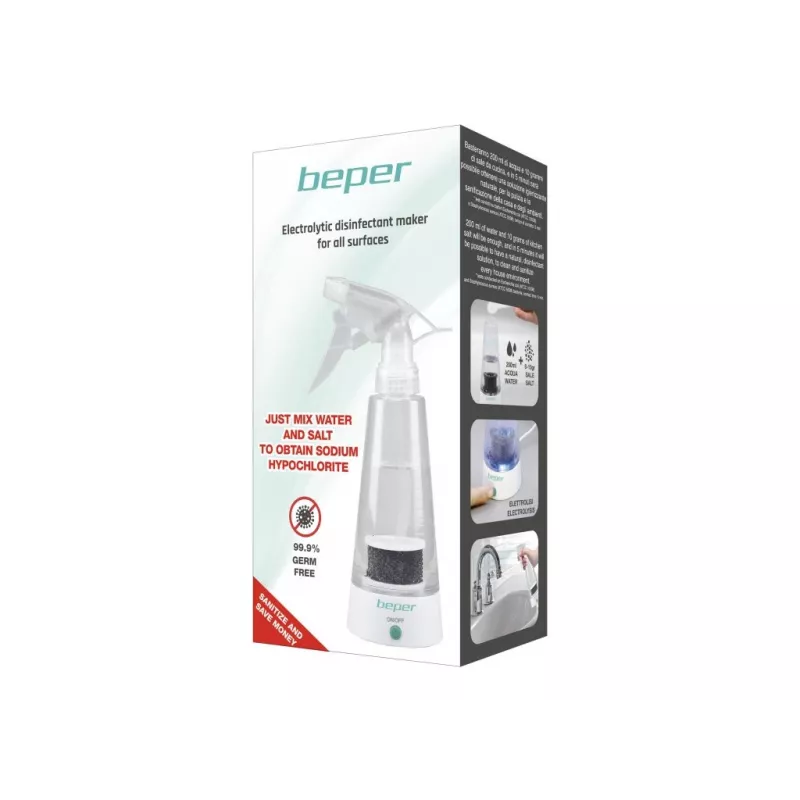 Elektrischer Wasserkocher Beper P202VAL100 1,7 L 2200 W – Tisch-Wassererhitzer