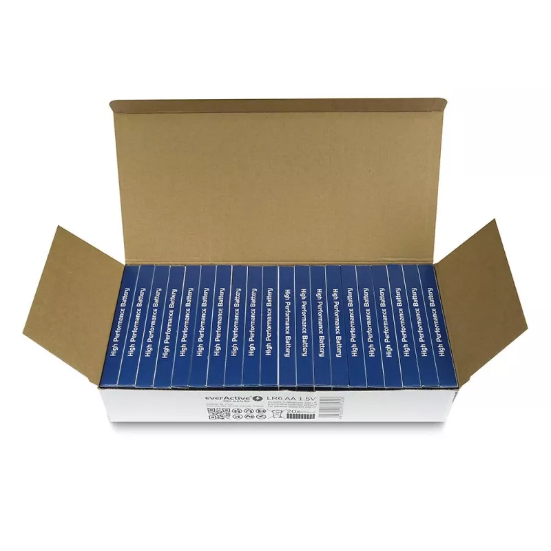 Einweg-AA-Alkalibatterien everActive LR610PAKPA, 1,5 V, 3000 mAh, 10er-Pack