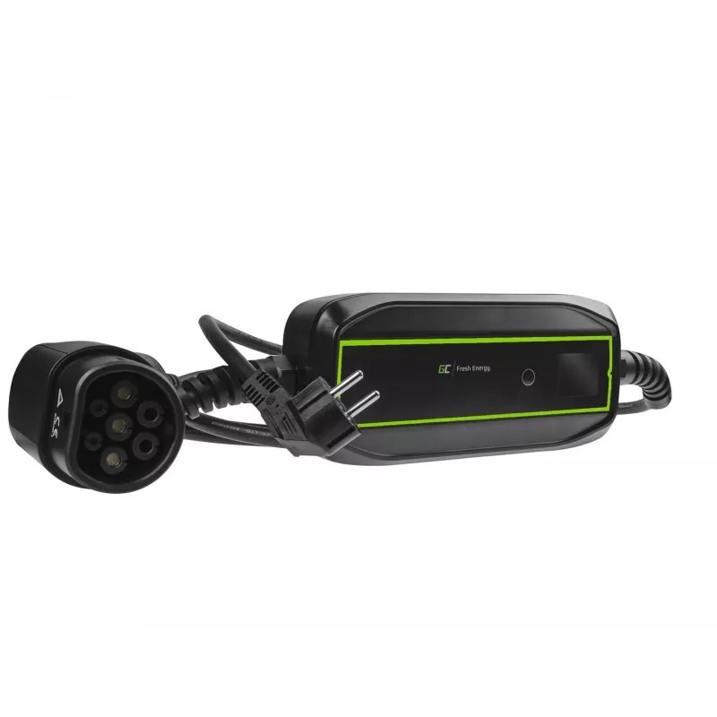 Elektrofahrzeug-Ladestation Grün Cell EV16 Schwarz