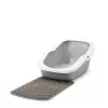 Offene Katzentoilette Savic Aseo Grau Weiß 560×390×275 mm für Katzen, Kunststoff, 2 kg