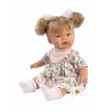Puppe Llorens Joelle, 38 cm Weinende Puppe mit realistischen Merkmalen und weichem Körper