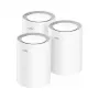 Mesh-System Cudy M3600 Wi‑Fi 7 Dual‑Band (2,4/5 GHz), 3er-Pack, 2882/688 Mbit/s, 3x LAN, interne Antennen