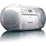 Lenco SCD-42 - FM - Player - CD - CD-R - CD-RW - Auto-Stopp - Wiederholung - LCD - Netz/Batterie (SCD420SILBER)