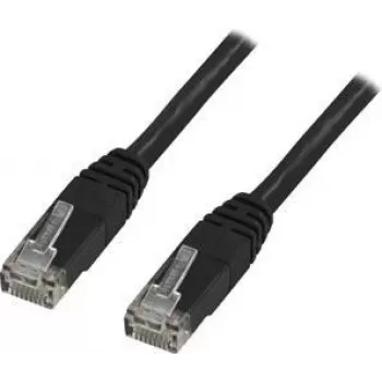 Netzwerkkabel Deltaco UTP Cat6 RJ-45 RJ-45 2 m Schwarz