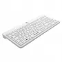 MAN&MACHINE Tastatur ITs Cool Flat Hygienetastatur, weiß, 99 Tasten, DE (ICF/DE/W5)