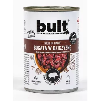 BULT Reich an Wild - Nassfutter für Hunde - 800 g