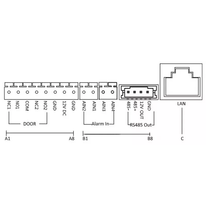 HIKVISION DS-KD8003-IME1(B)(O-STD)/EU Video-Türsprechkamera-Modul