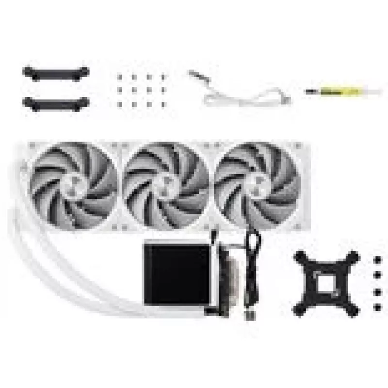 TRYX PANORAMA 360 AiO Liquid Cooler, weiß