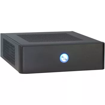 PC-Gehäuse Inter-Tech ITX-601 Desktop Schwarz