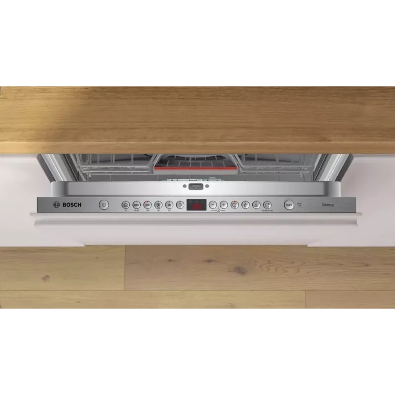 Bosch Geschirrspüler | SMV46KX12E | Einbau | Breite 60 cm | Anzahl Maßgedecke 13 | Anzahl Programme 6 | Energieeffizienzklasse E | AquaStop-Funktion | Weiß