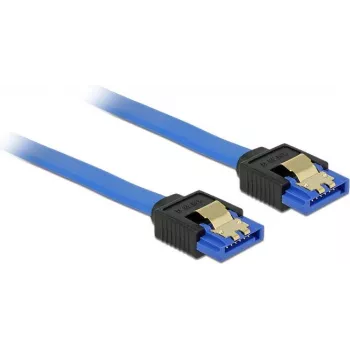 SATA-Kabel DeLOCK 84978 0,3m SATA 7-polig Schwarz Blau