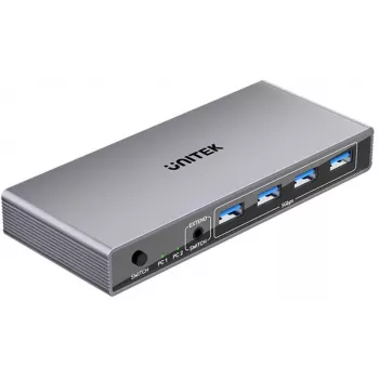 KVM-Switch Unitek 54368 8K@60Hz USB 3.0 für Multi-Computer-Steuerung