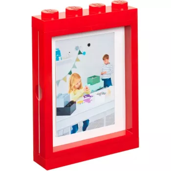 Bilderrahmen room copenhagen LEGO Bright Red 41131730 — dekorativer Tischrahmen, leuchtendes Rot