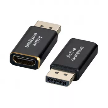 EFB-Elektronik DisplayPort-Adapter, DP-Stecker, auf HDMI-Typ-A-Buchse, 4K 30HZ Hersteller: EFB Elektronik (EB484-4K30)